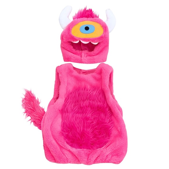 Pink Monster Baby Costume Halloween 12-24 Months - Picture 2 of 4